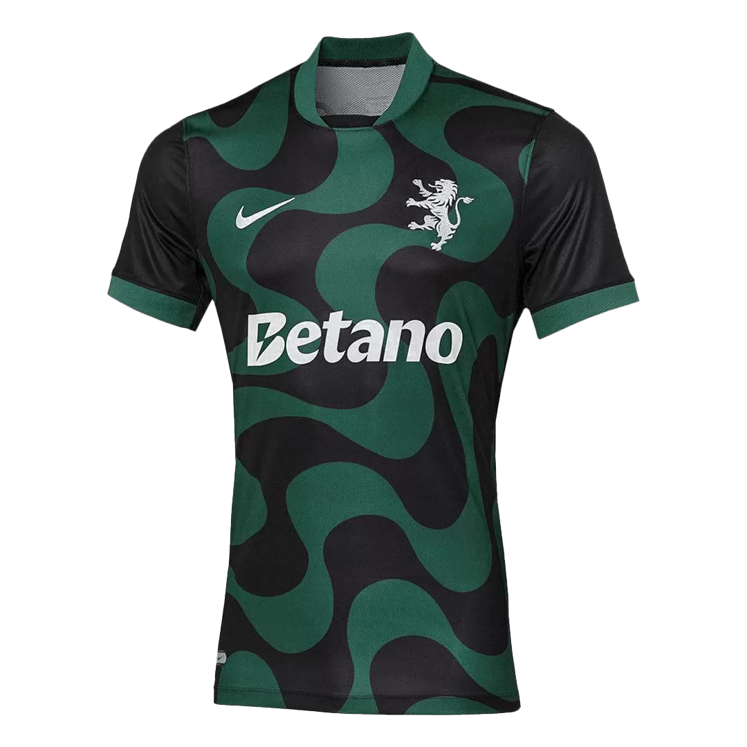 Sporting CP Alternative Soccer Jersey 2025/26 Black
