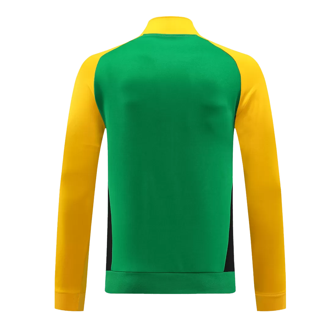 Arsenal Track Jacket - Green&Yellow - Image 3