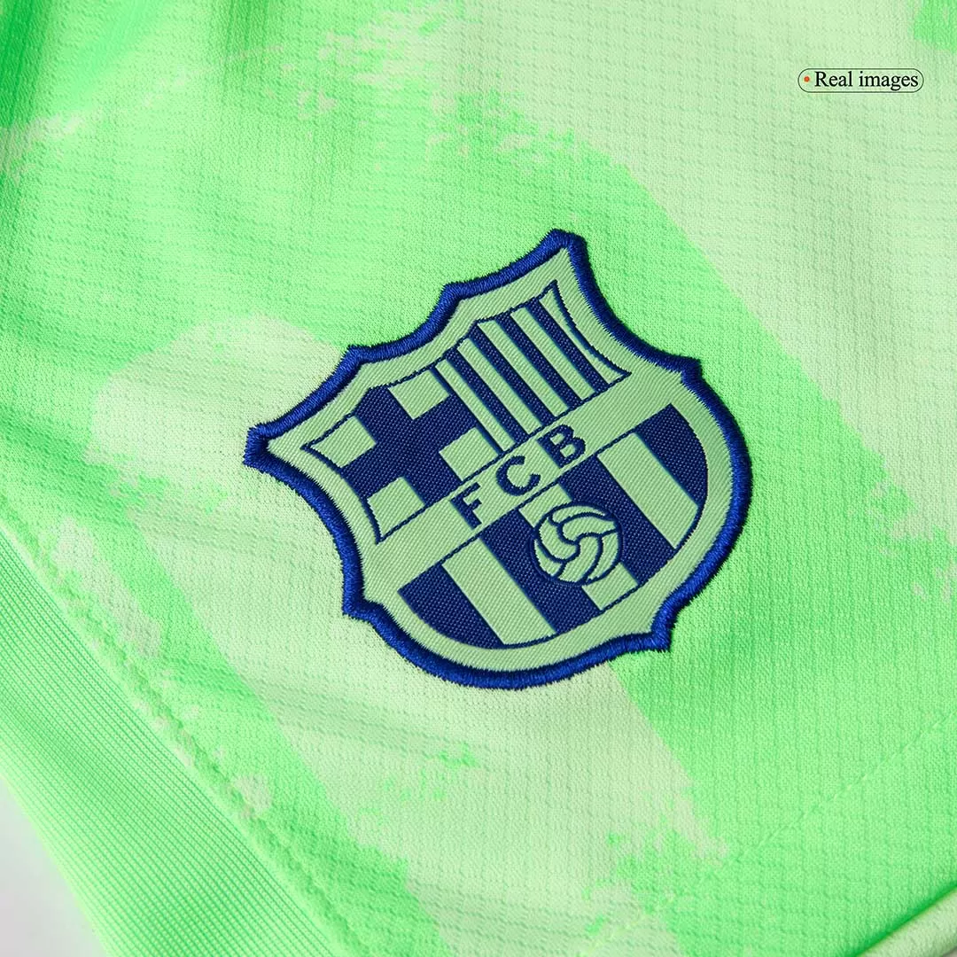 Barcelona Third Away Soccer Shorts - Image 7