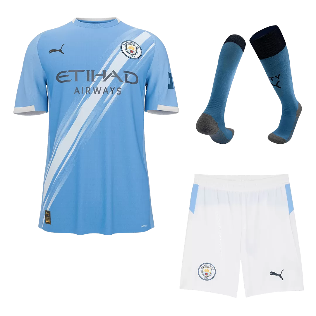 Manchester City Home Jerseys Full Kit 2025/26