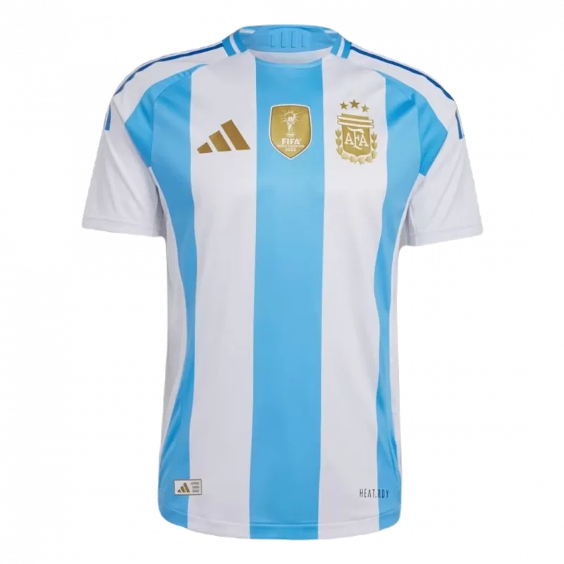 Argentina Home Authentic Soccer Jersey