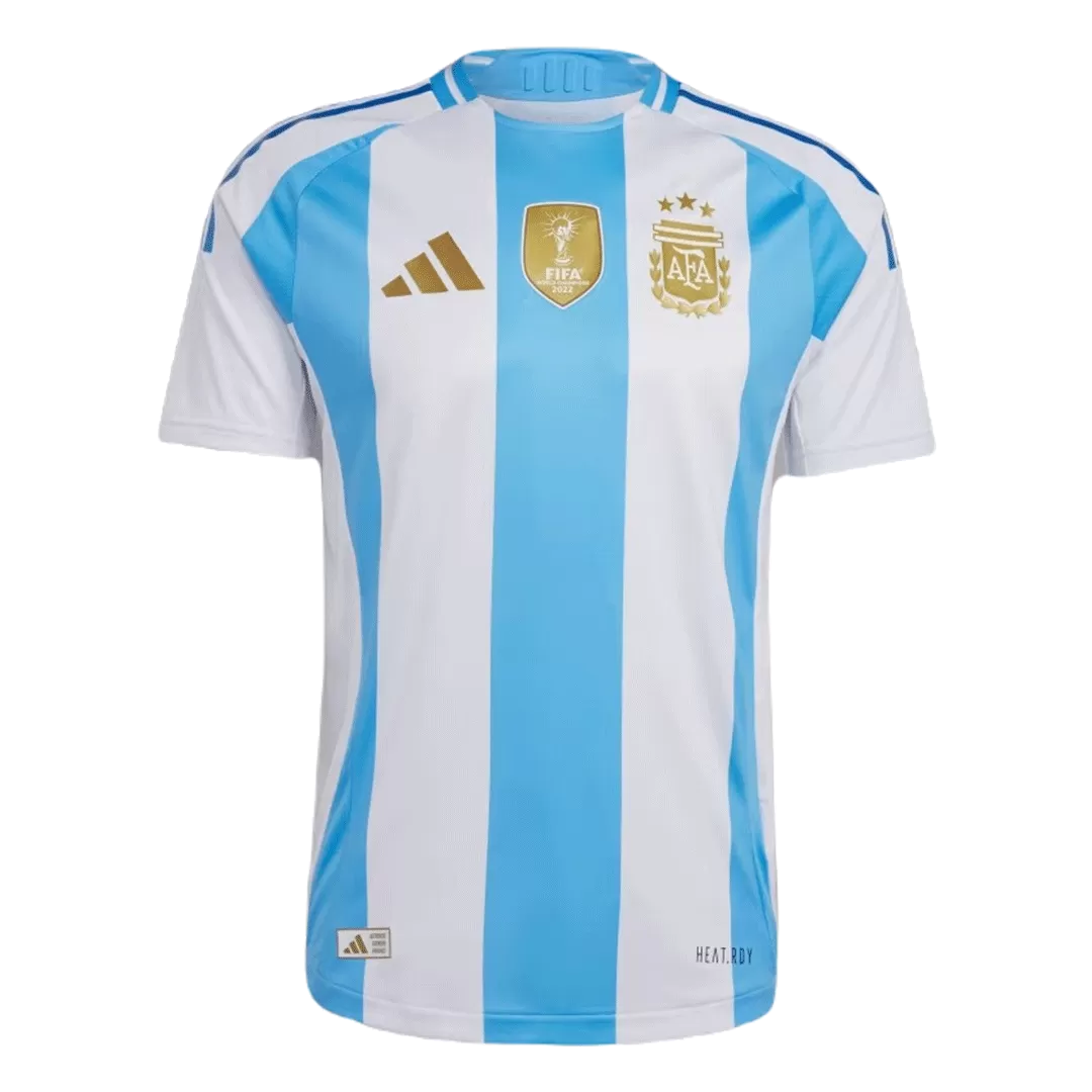 Argentina Home Authentic Soccer Jersey