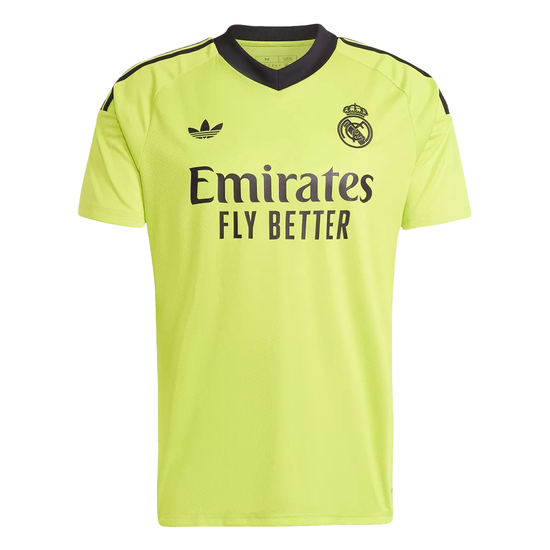 Real Madrid Third Away Goalkeeper Soccer Jersey Yellow - Image 4