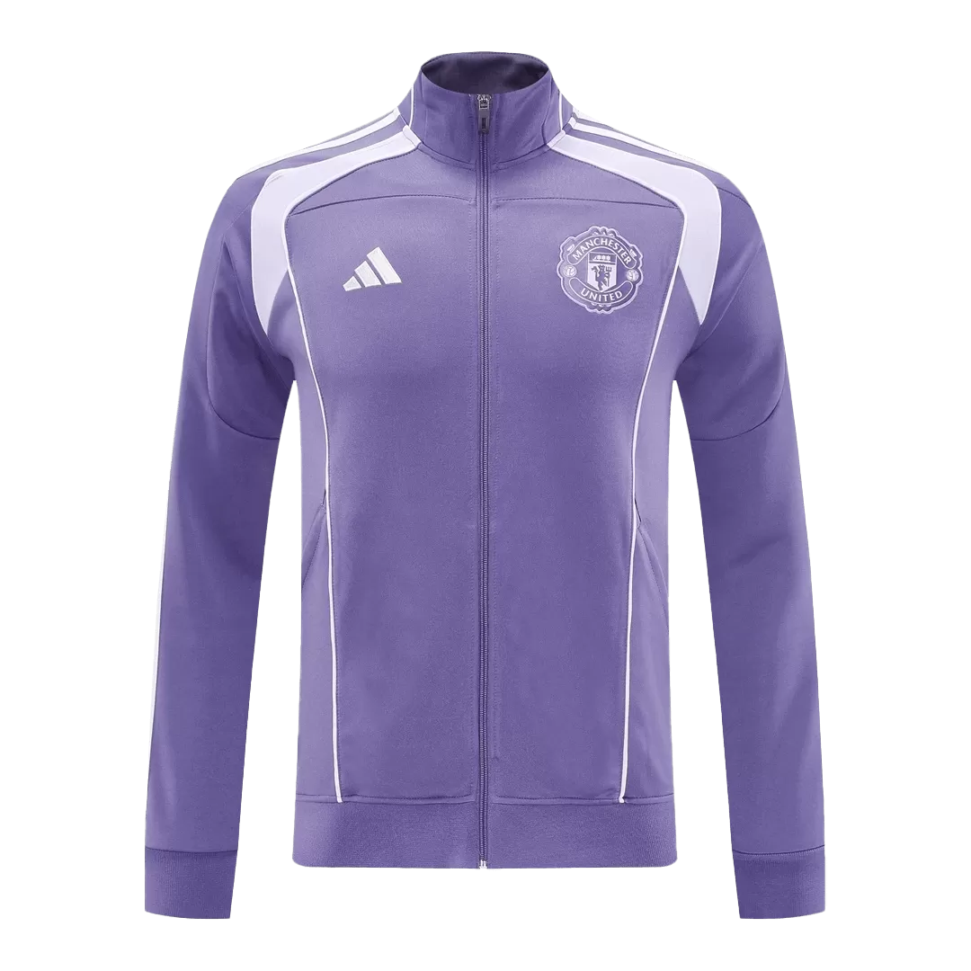 Manchester United Track Jacket 2025/26 - Purple