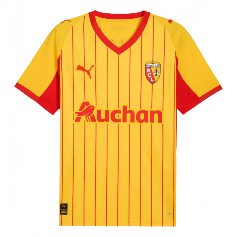 RC Lens Home Soccer Jersey 2025/26