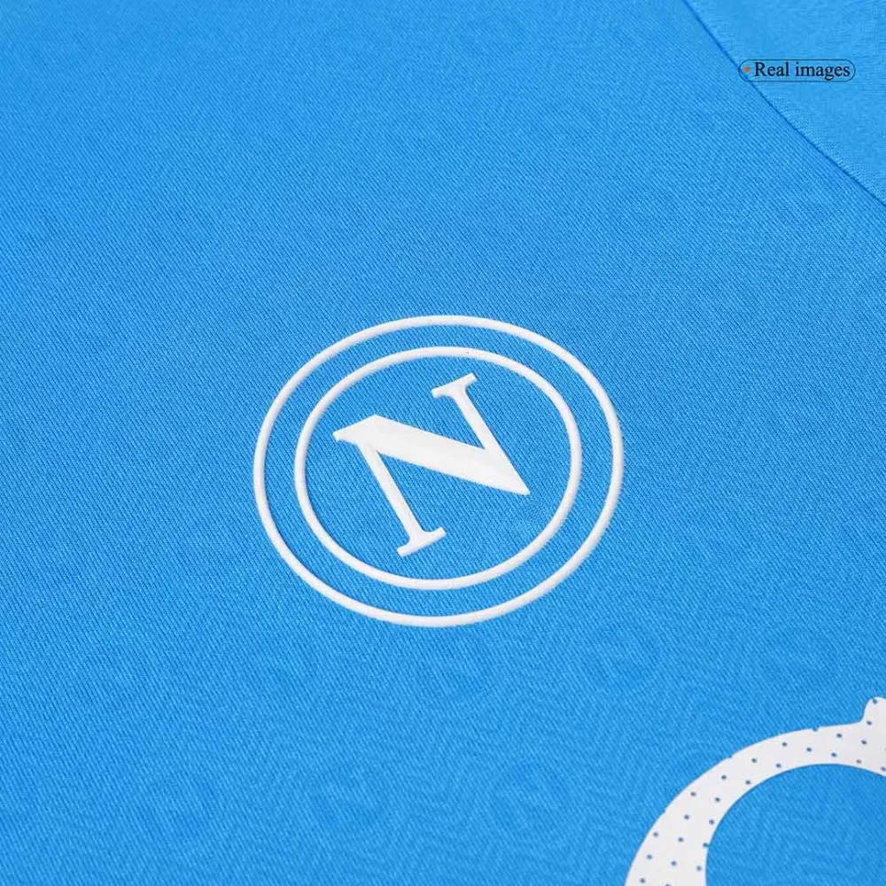 Napoli Home Authentic Soccer Jersey - Image 8