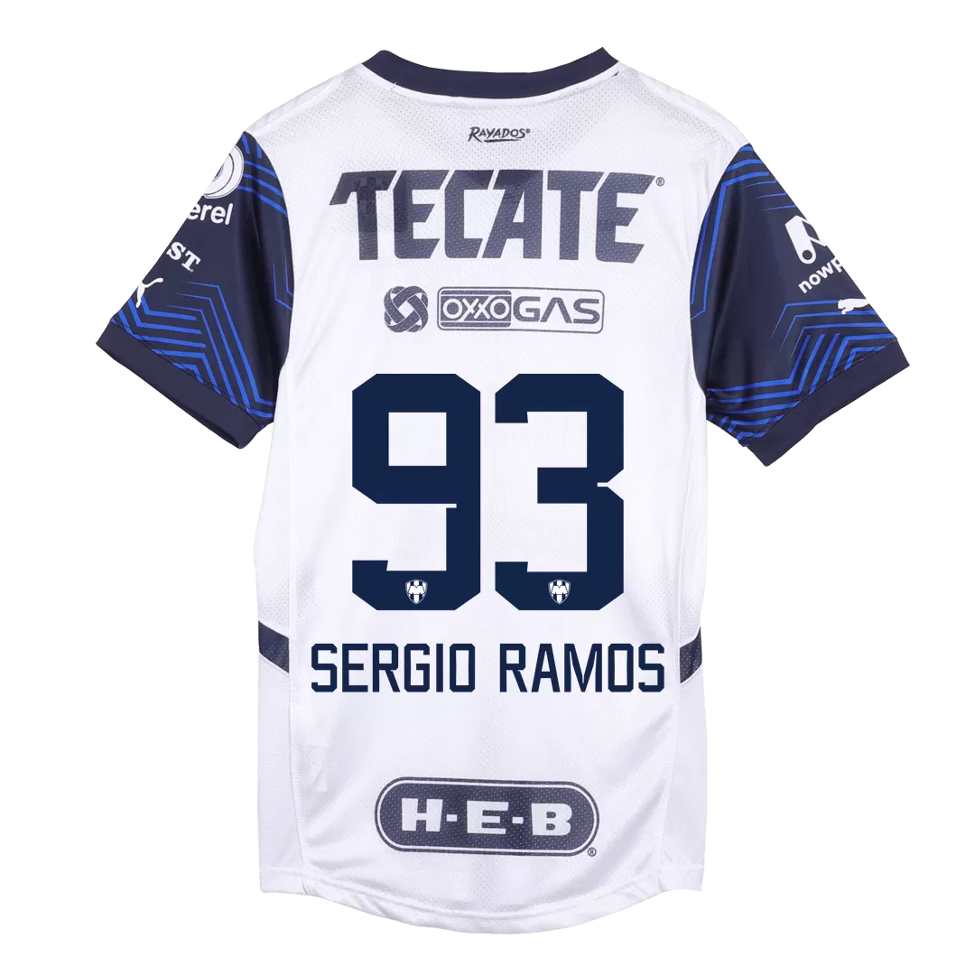 SERGIO RAMOS #93 Monterrey Away Authentic Soccer Jersey