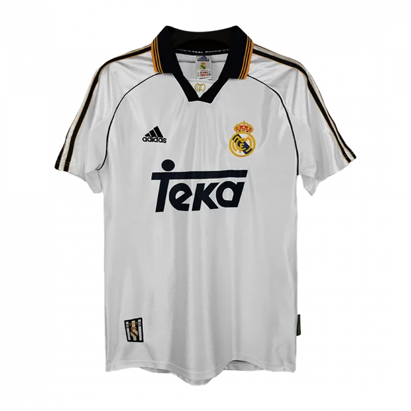 Vintage Soccer Jersey Real Madrid Home 1999/00