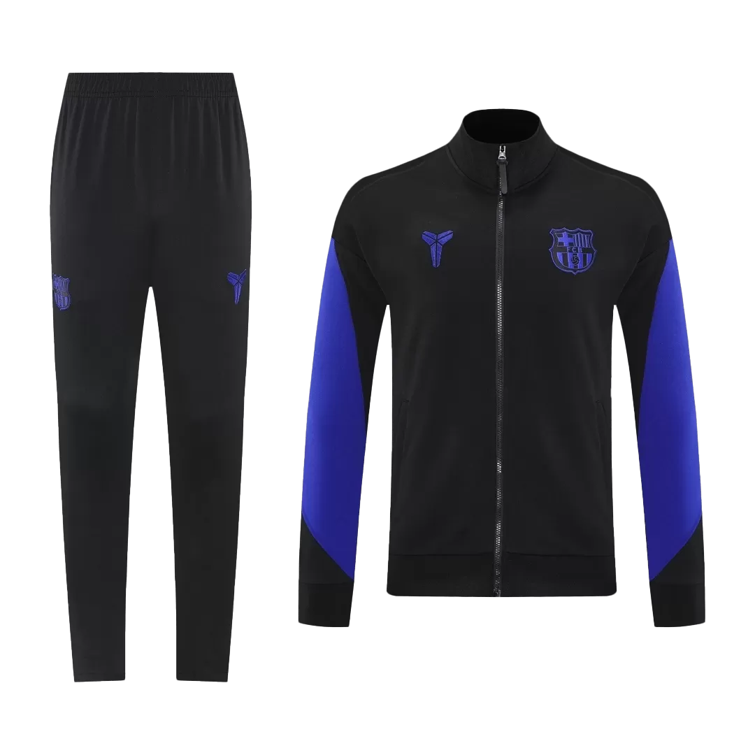 Barcelona Home Jacket Tracksuit 2025/26 Black&Purple