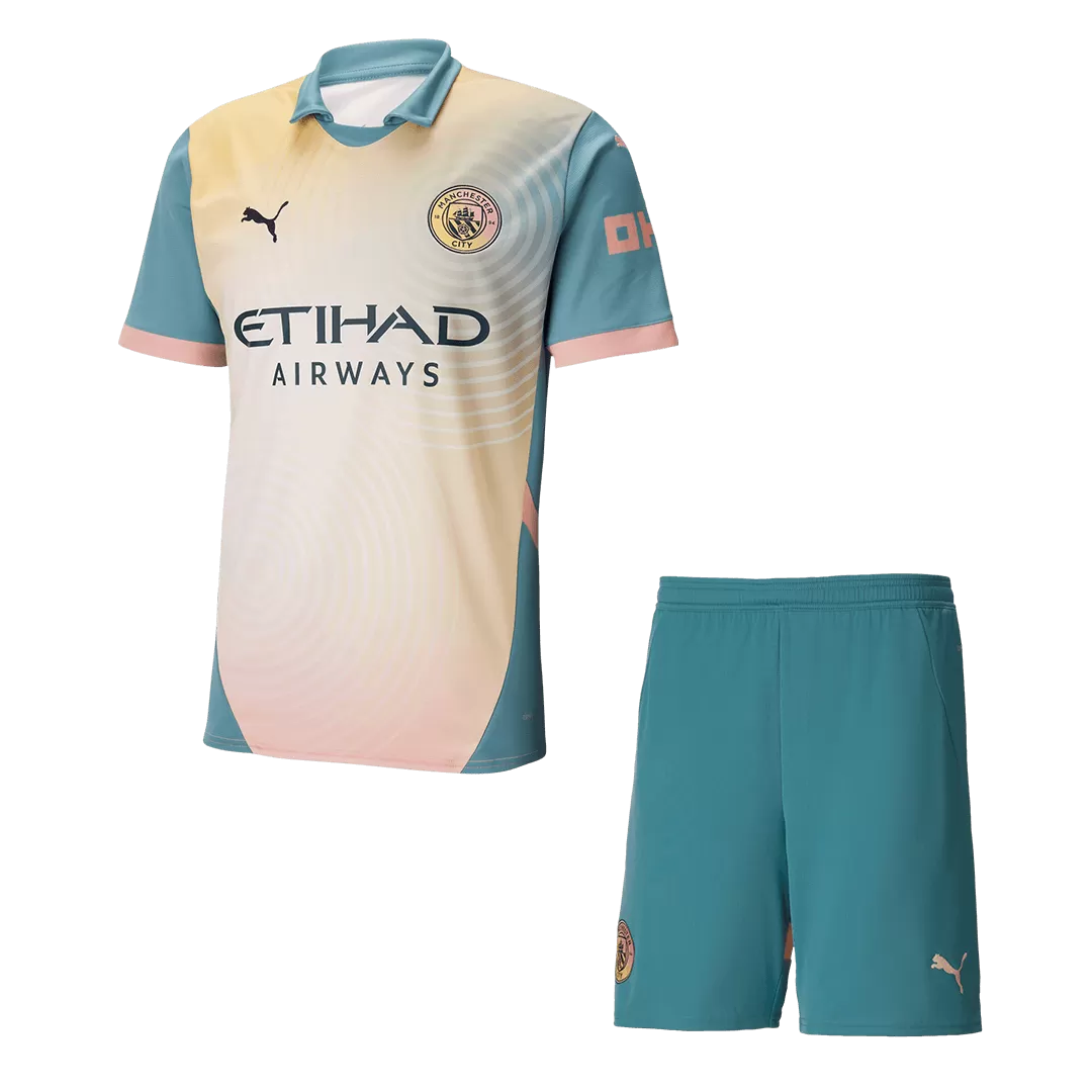 Manchester City Fourth Away Jerseys Kit - Definitely City