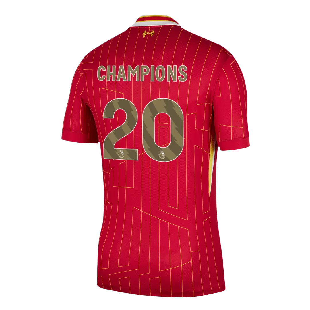 CHAMPIONS #20 Liverpool Home Soccer Jersey - Image 3