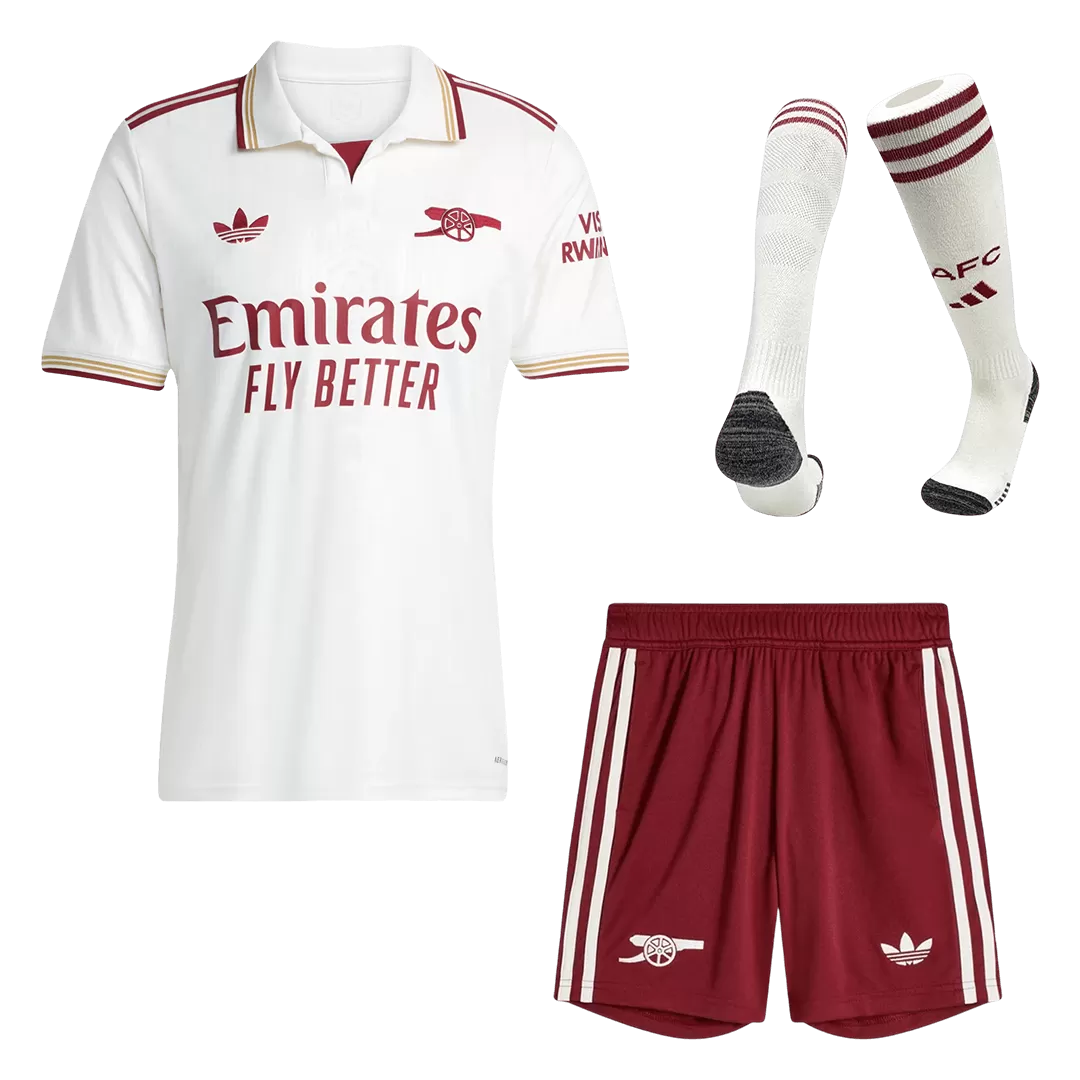 Arsenal Third Away Jerseys Full Kit 2025/26