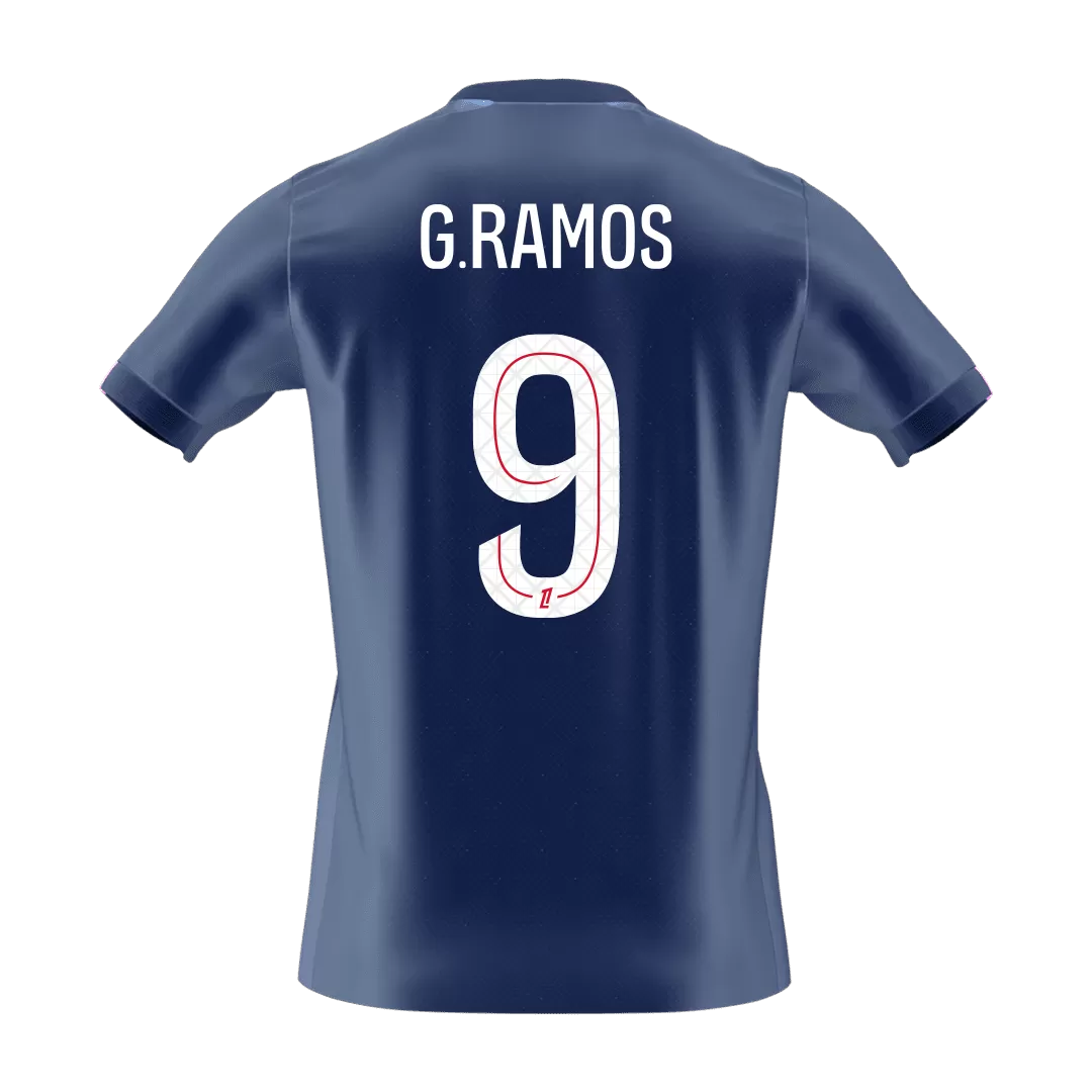 G.RAMOS #9 PSG Home Soccer Jersey 2025/26 - Image 2