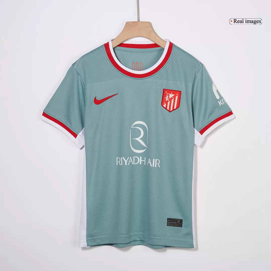 Atletico Madrid Away Kids Soccer Jerseys Full Kit - Image 2