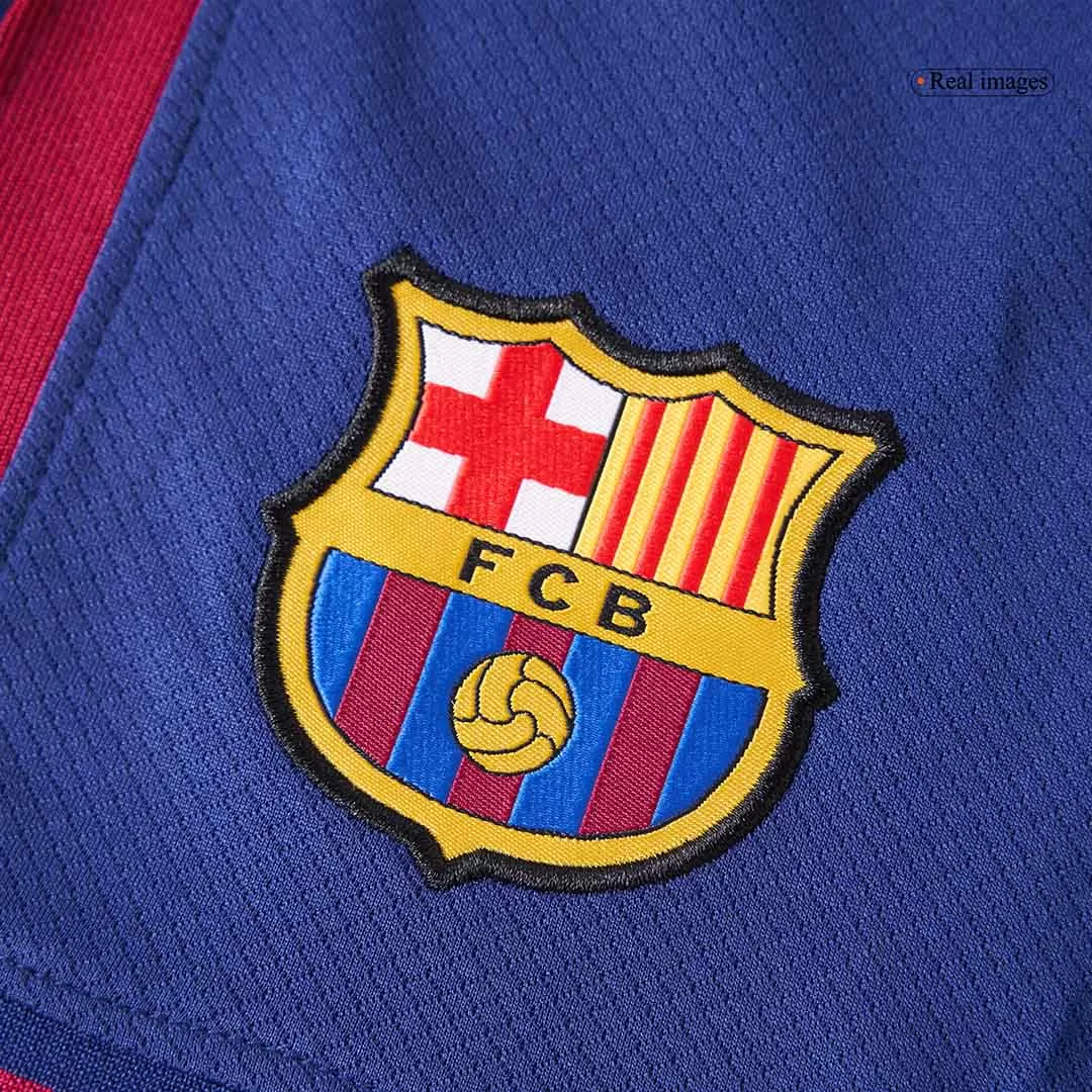 Barcelona Home Soccer Shorts 2025/26 - Image 7