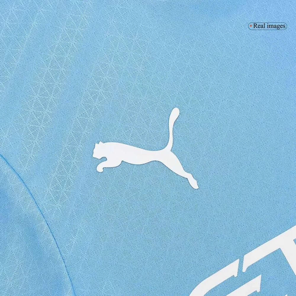 HAALAND #9 Manchester City Home Authentic Soccer Jersey - UCL - Image 8