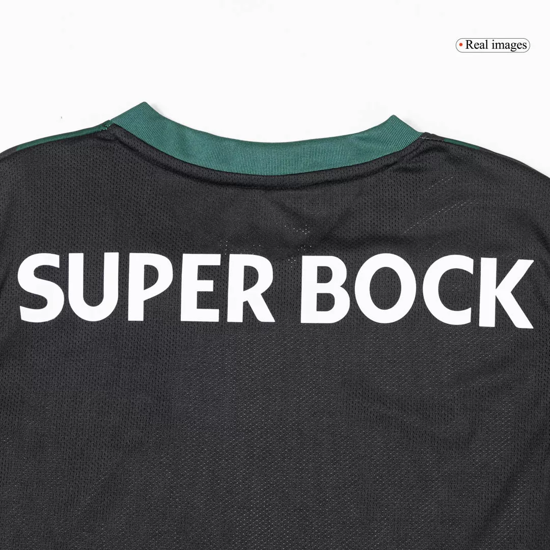 Sporting CP Alternative Soccer Jersey 2025/26 Black - Image 11