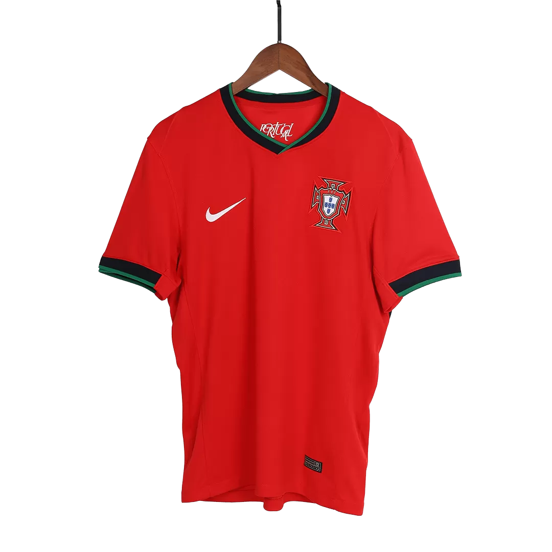 Portugal Home Soccer Jersey EURO - Image 4