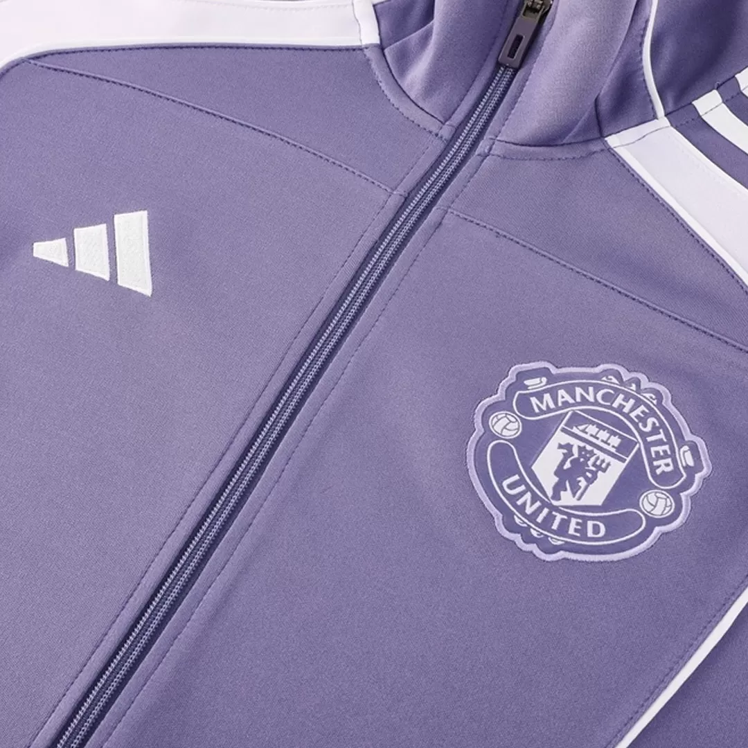Manchester United Jacket Tracksuit 2025/26 Purple - Image 11