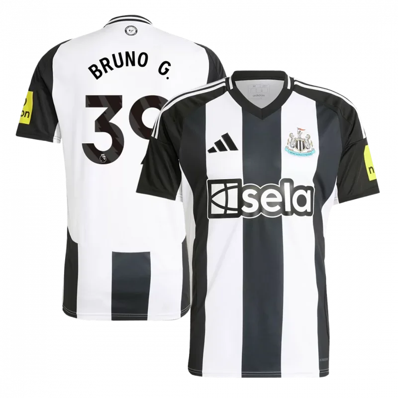 BRUNO G. #39 Newcastle United Home Soccer Jersey