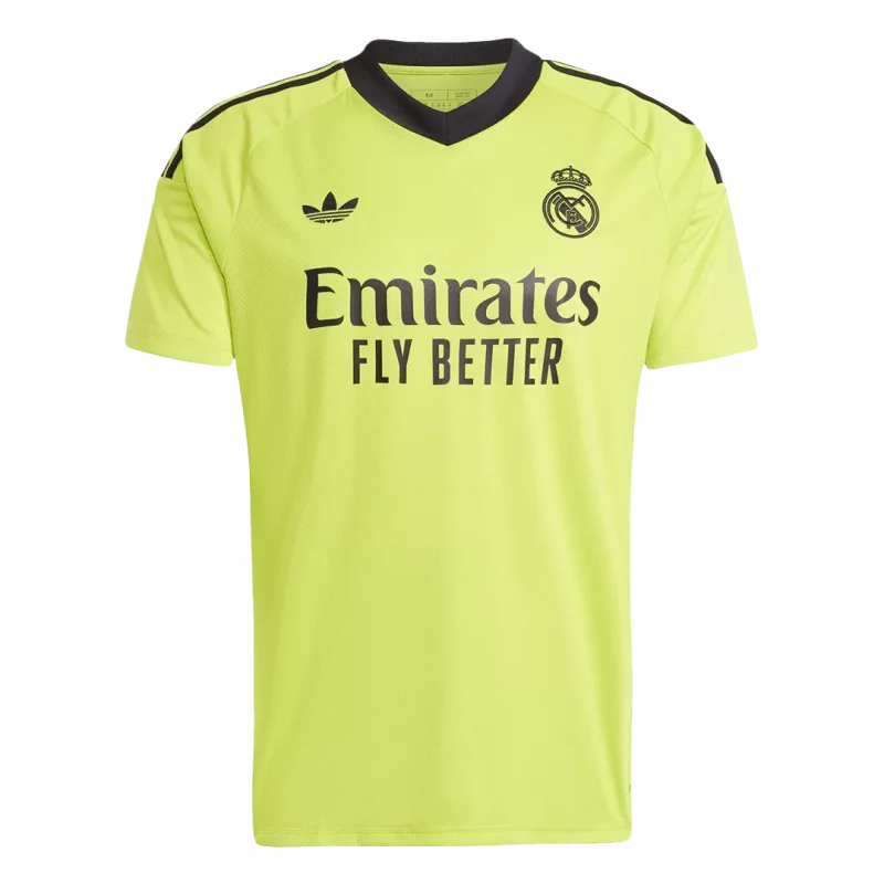 Real Madrid Third Away Goalkeeper Soccer Jersey Yellow