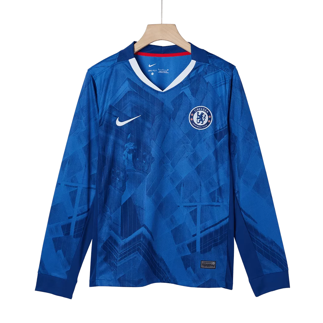 Chelsea Home Long Sleeve Jersey 2025/26 - Image 5