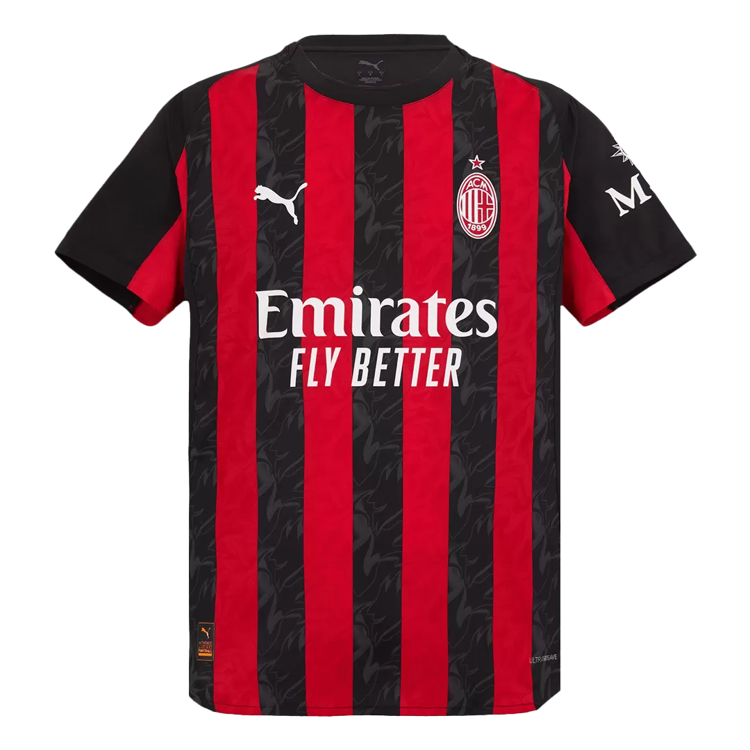 AC Milan Home Authentic Soccer Jersey 2025/26