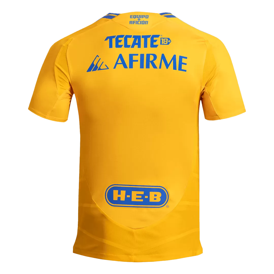 Tigres UANL Home Authentic Soccer Jersey - Image 2