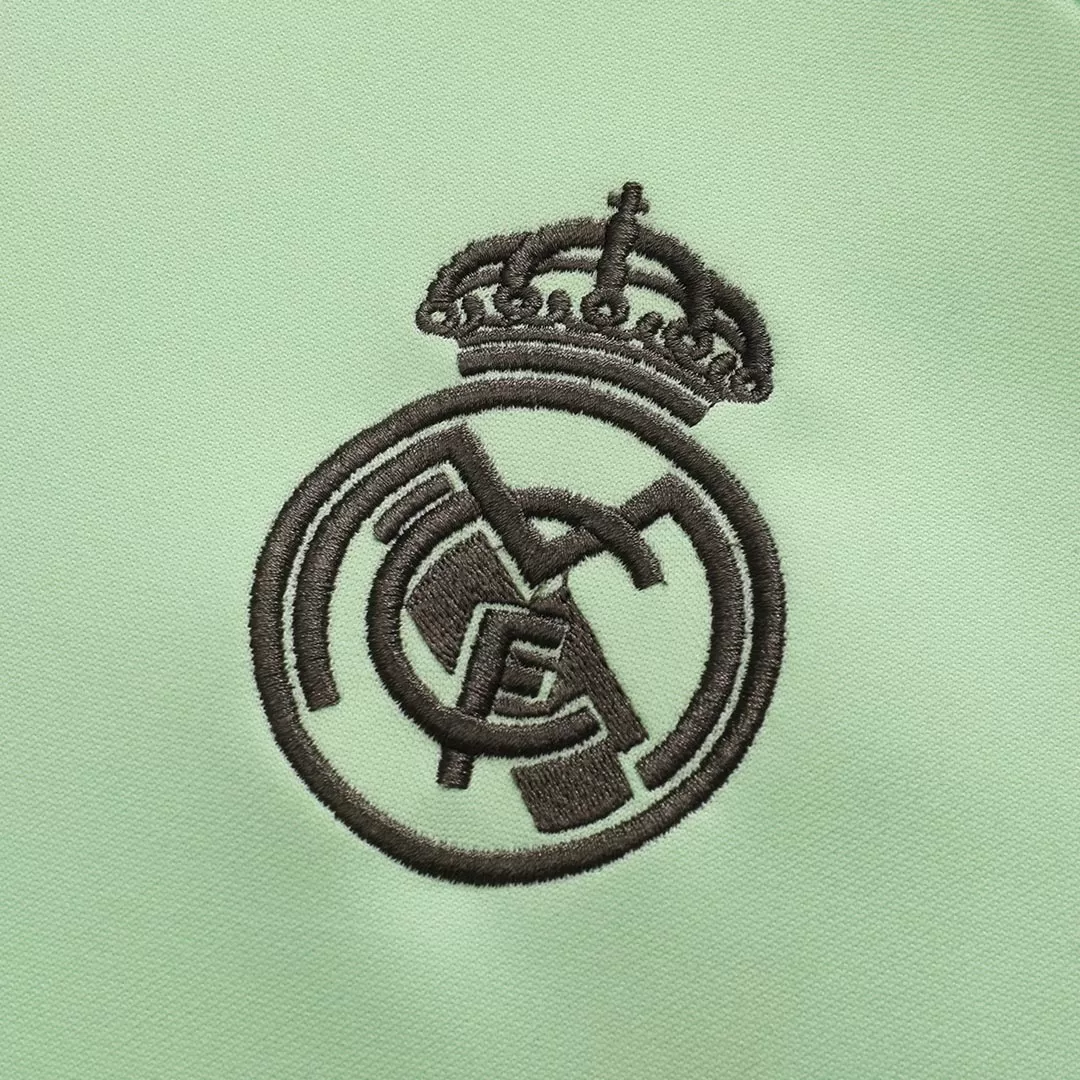 Real Madrid 1/4 Zip Tracksuit 2025/26 Green - Image 6
