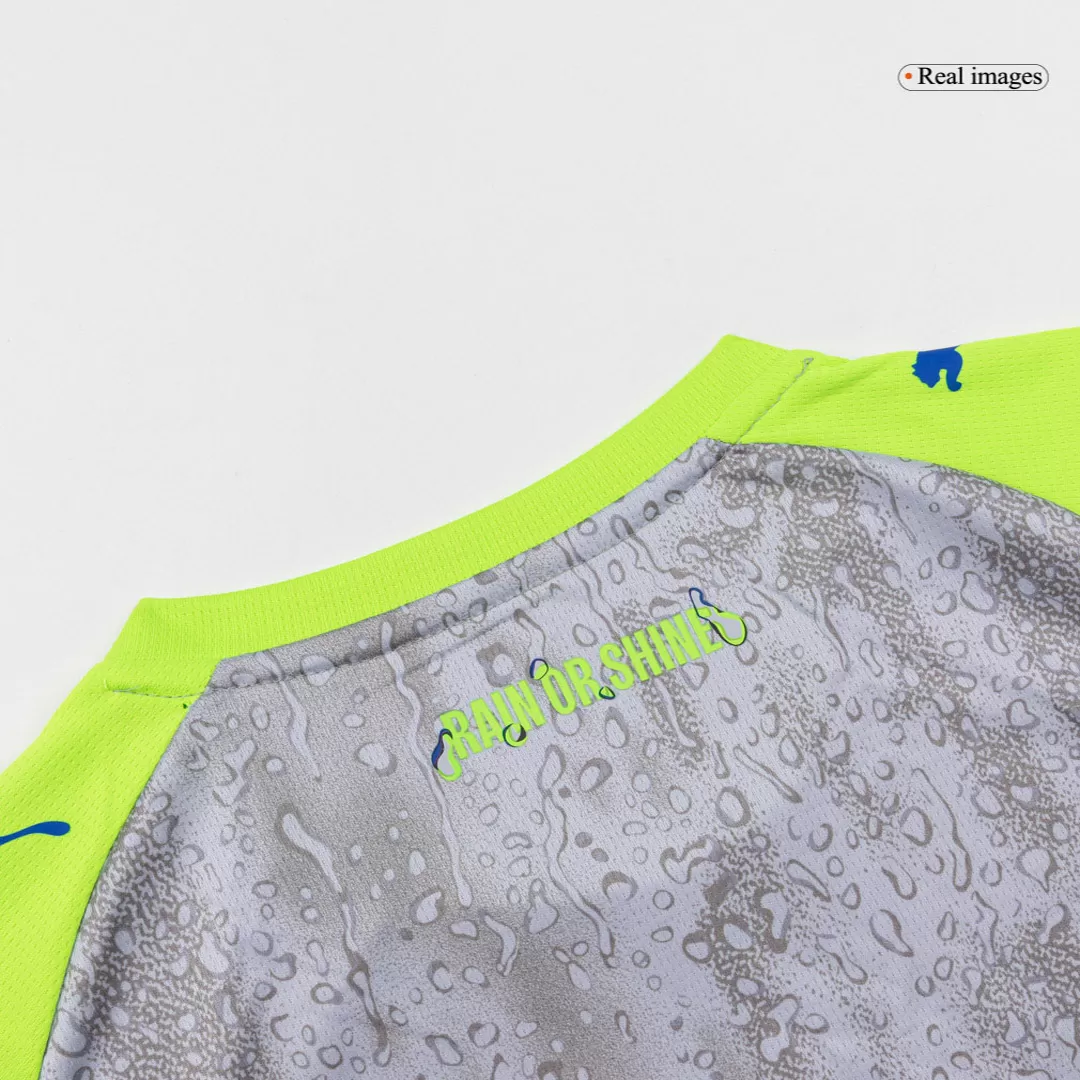 Manchester City Third Away Kids Soccer Jerseys Kit 2025/26 - Image 8