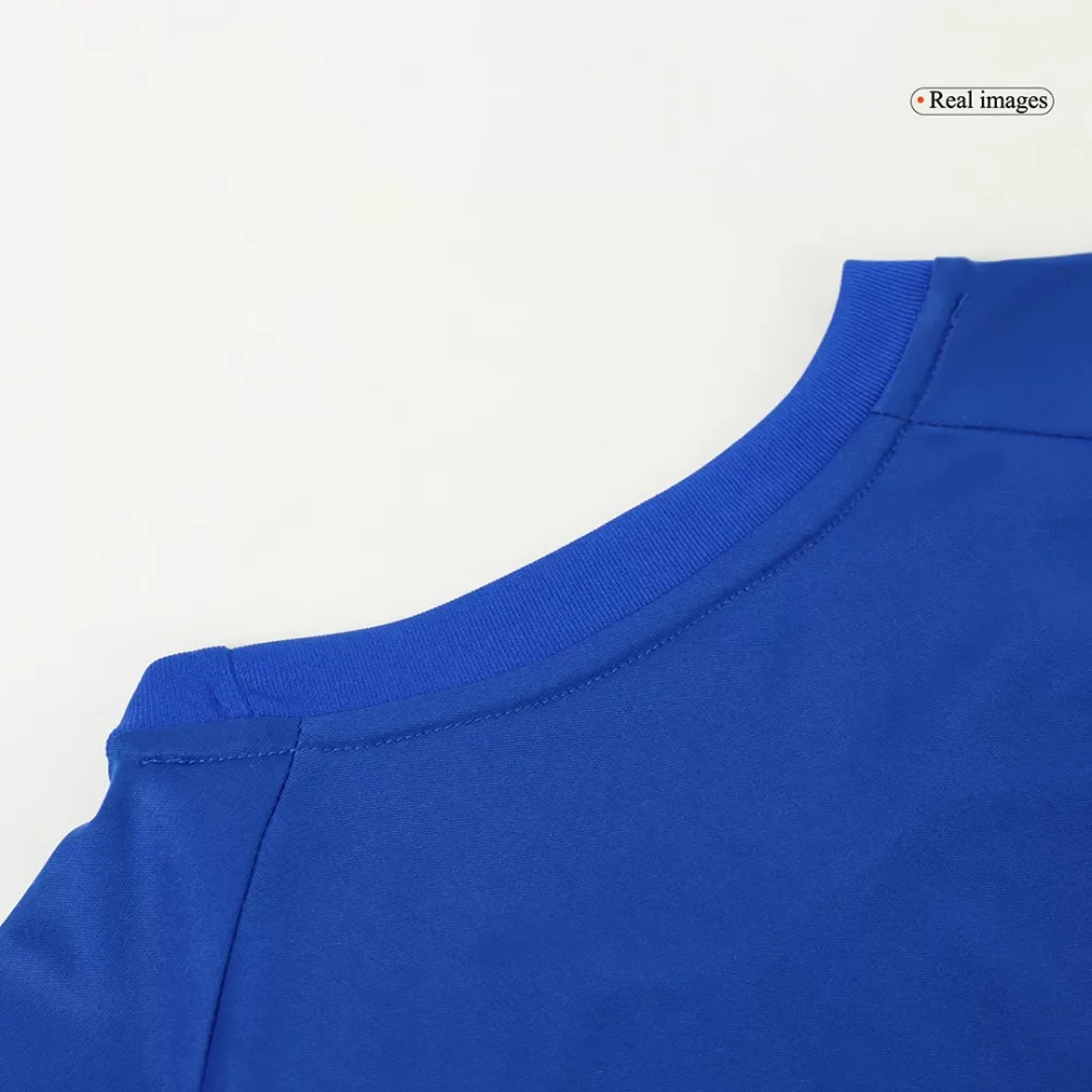 Spain Pre-Match Soccer Jersey EURO Blue - Image 12