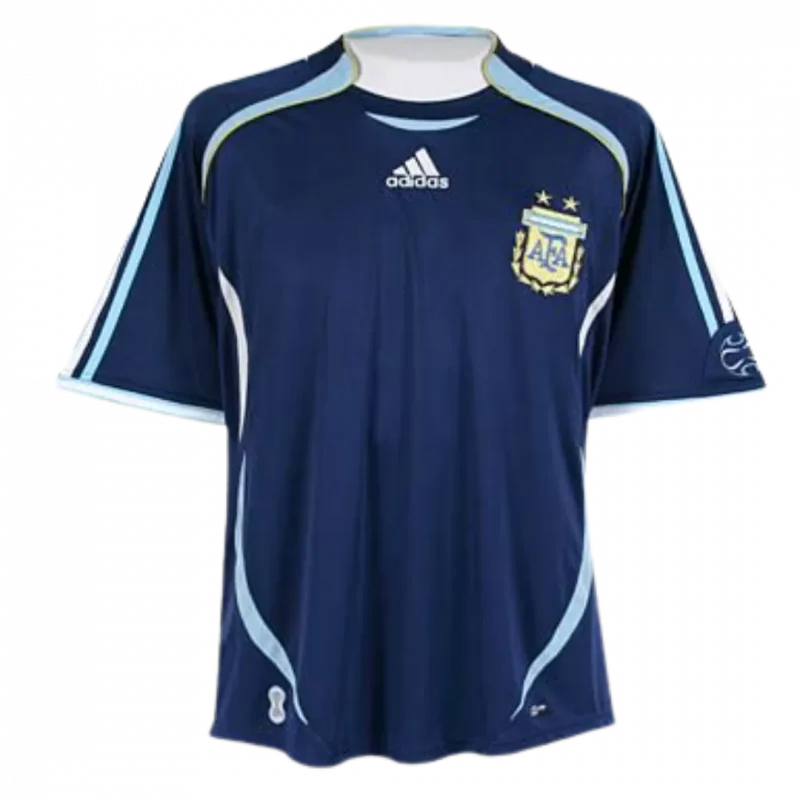 Argentina Vintage Soccer Jerseys Away Kit 2006