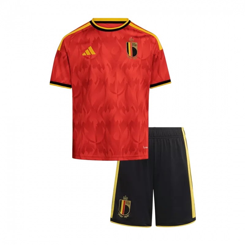 Belgium Home Kids Soccer Jerseys Kit World Cup 2026
