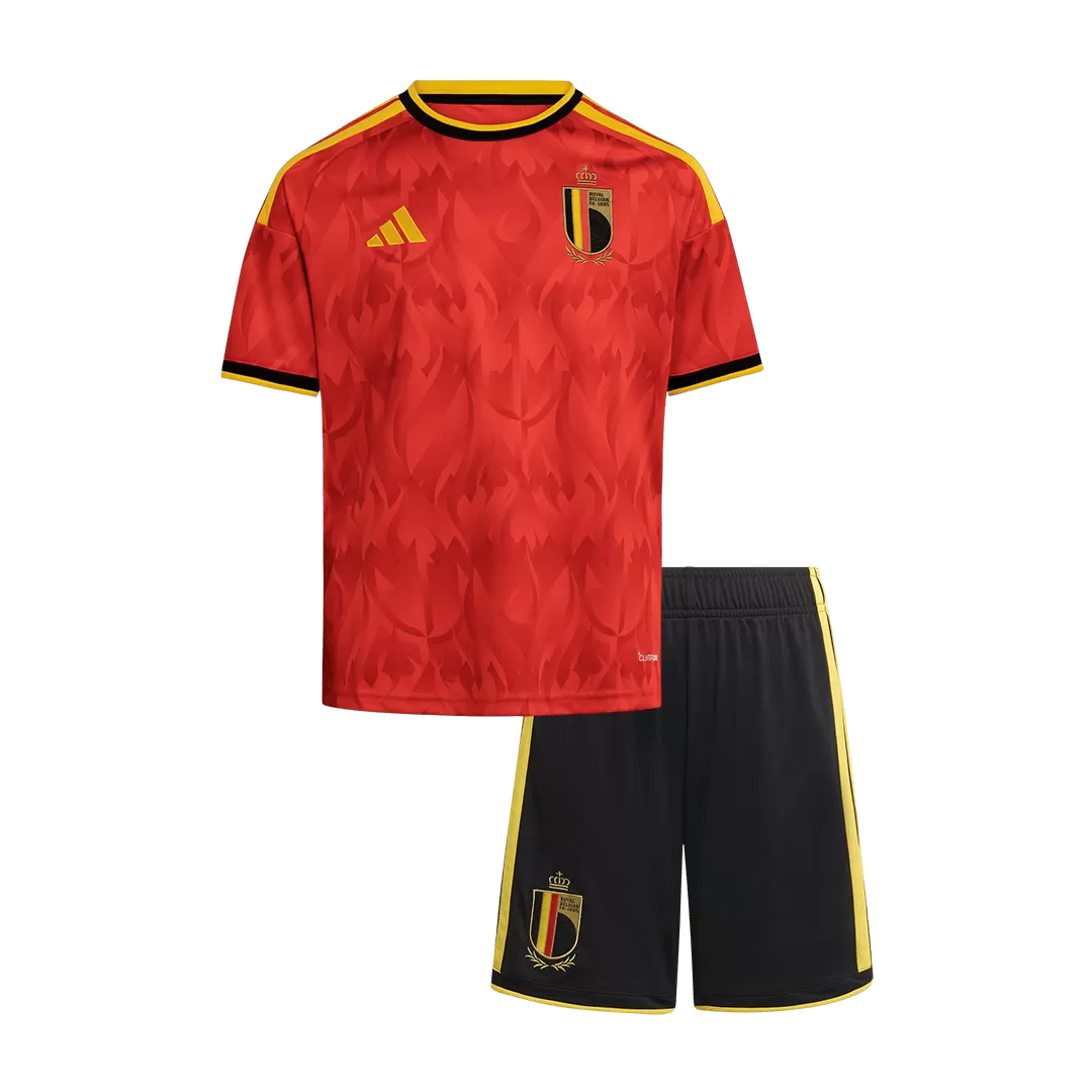 Belgium Home Kids Soccer Jerseys Kit World Cup 2026