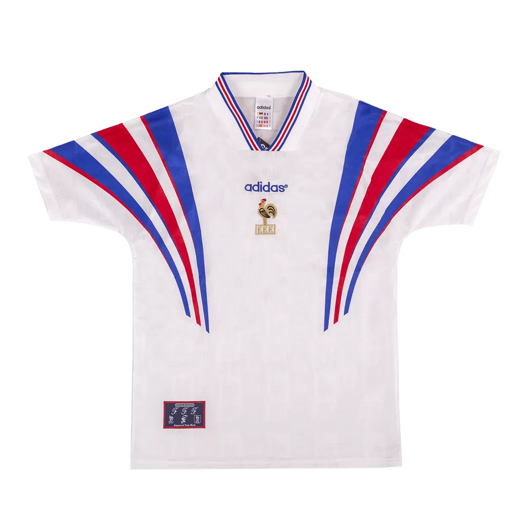 Vintage Soccer Jersey France Away 1996 - Image 9