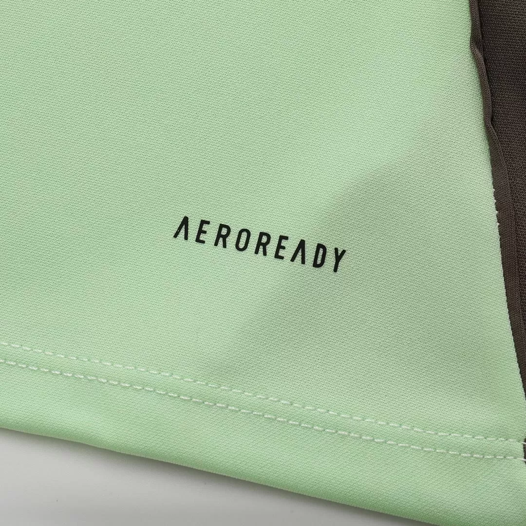 Real Madrid 1/4 Zip Tracksuit 2025/26 Kids Green - Image 12