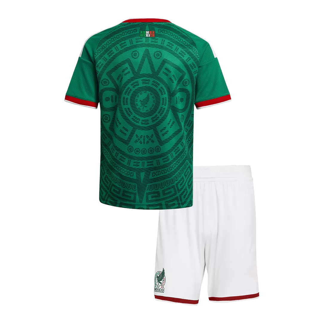 Mexico Home Kids Soccer Jerseys Kit World Cup 2026 - Image 2