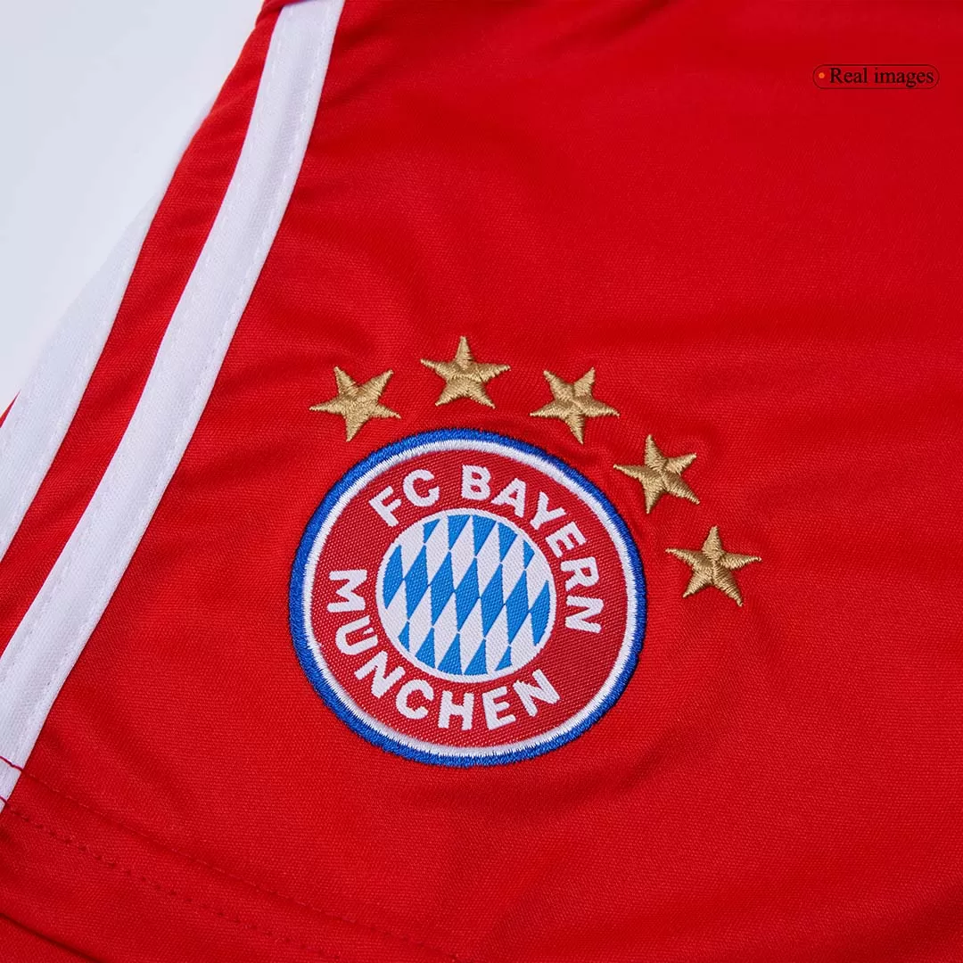 Bayern Munich Home Kids Soccer Jerseys Kit 2025/26 - Image 16
