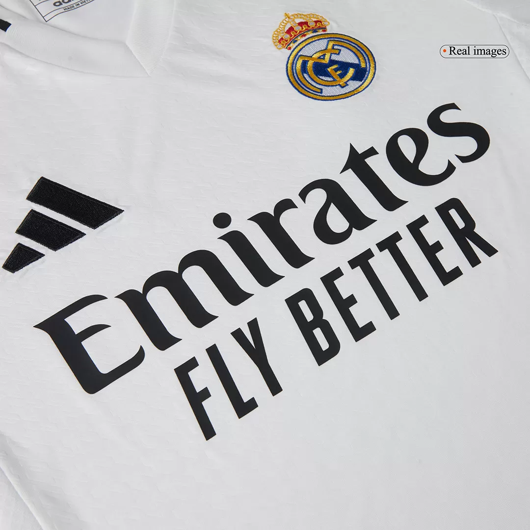 BELLINGHAM #5 Real Madrid Home Soccer Jersey - Image 5