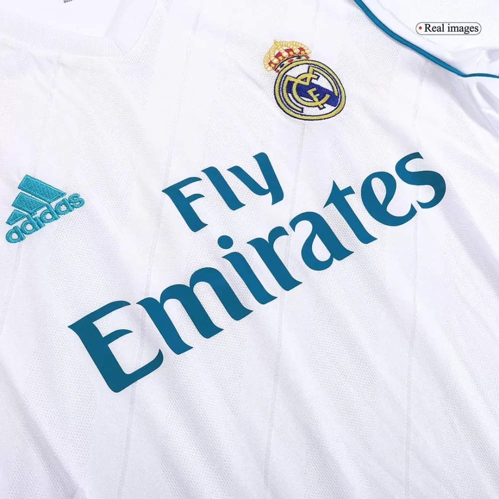 Vintage Soccer Jersey KROOS #8 Real Madrid Home 2017/18 - Image 7