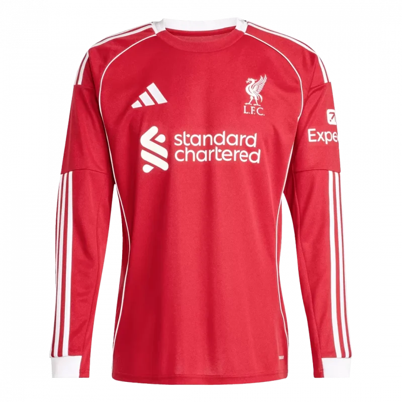 Liverpool Home Long Sleeve Jersey 2025/26