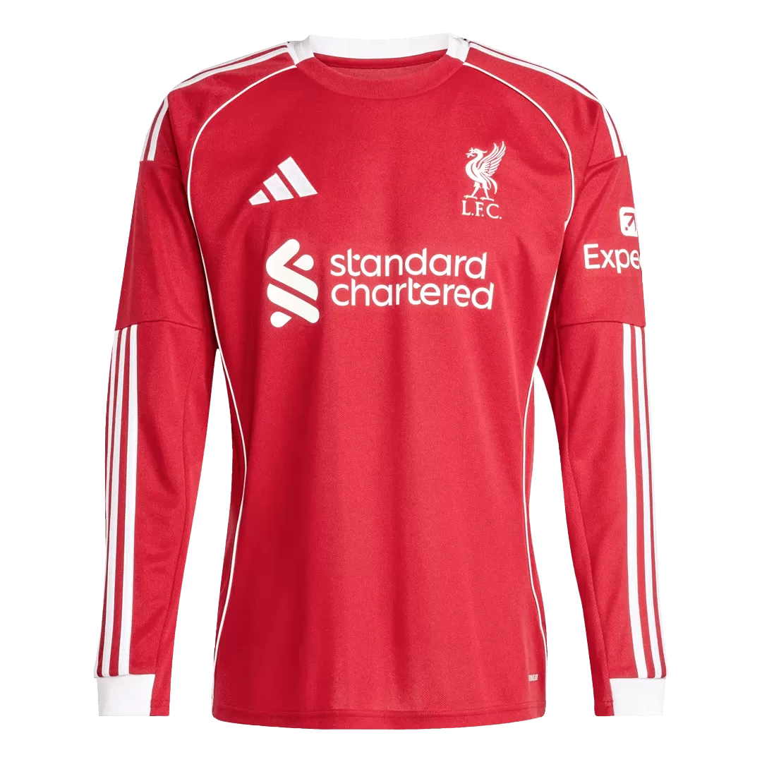 Liverpool Home Long Sleeve Jersey 2025/26
