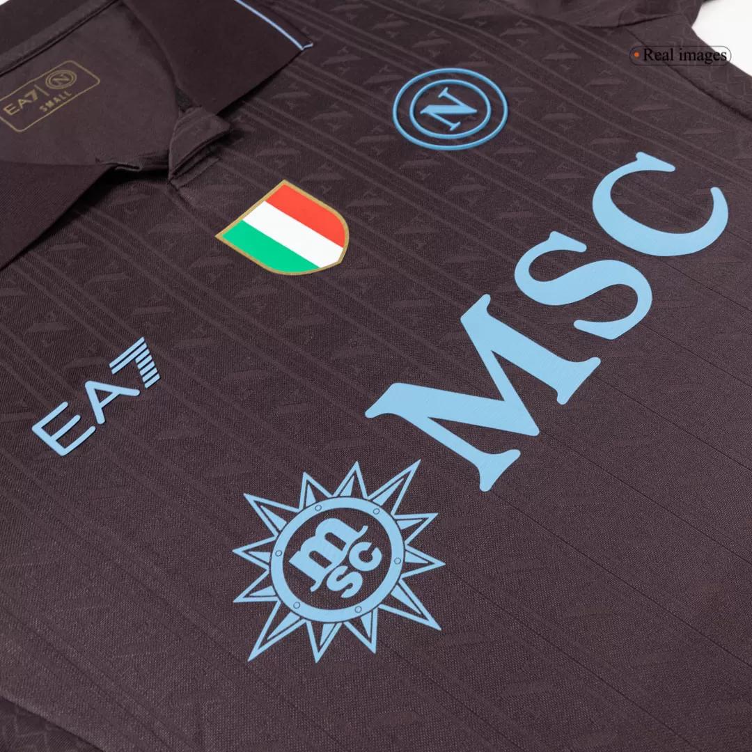 Napoli Third Away Authentic Soccer Jersey 2025/26 - Image 9