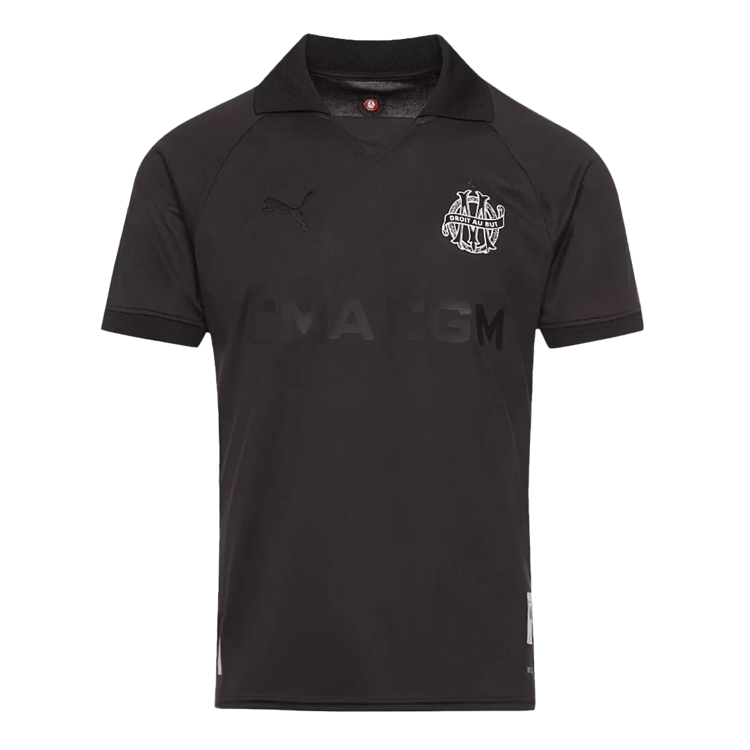 Marseille Goalkeeper Soccer Jersey Black - 125th Anniversary - Image 2
