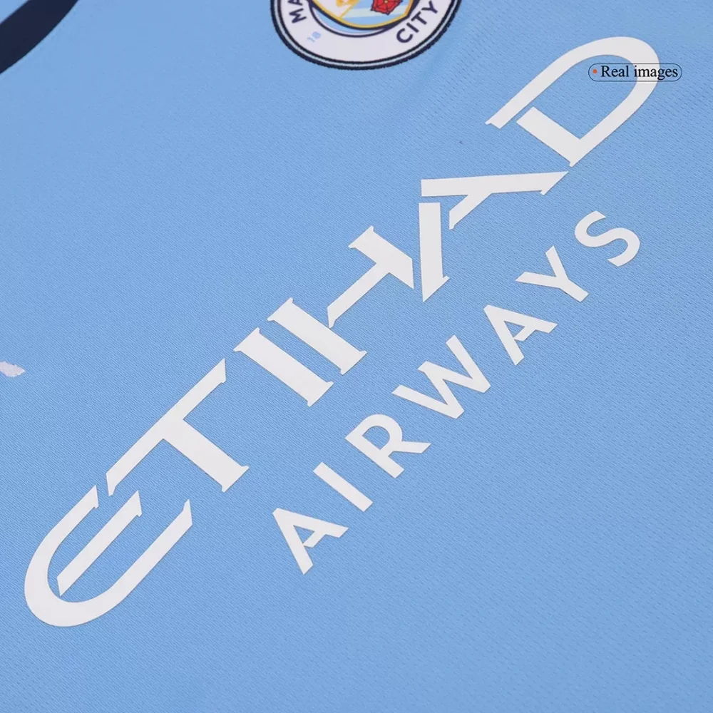 HAALAND #9 Manchester City Home Soccer Jersey - Image 5