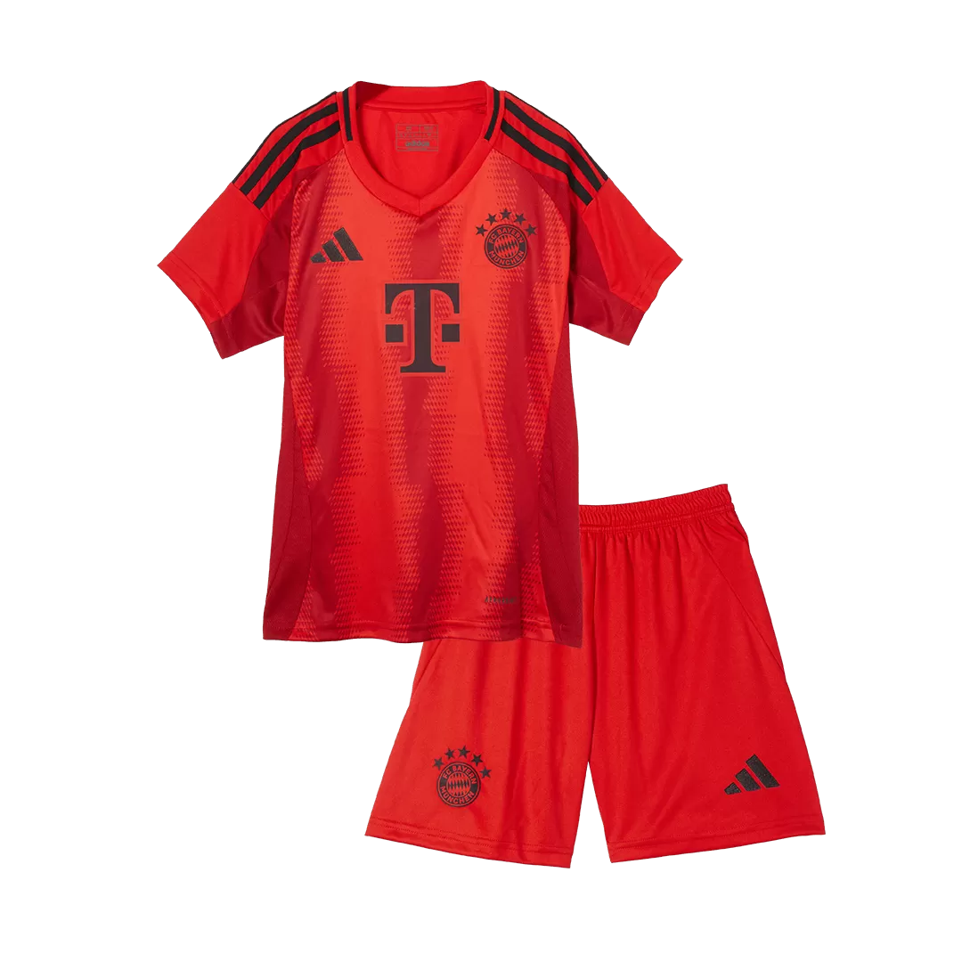Bayern Munich Home Kids Soccer Jerseys Kit - Image 4