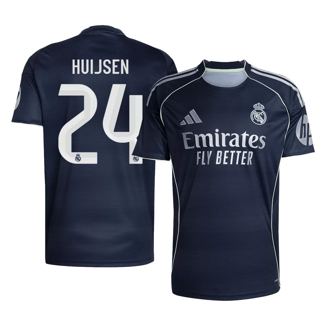 HUIJSEN #24 Real Madrid Away Soccer Jersey 2025/26