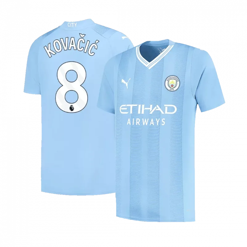 KOVAČIĆ #8 Manchester City Home Jersey 2023/24
