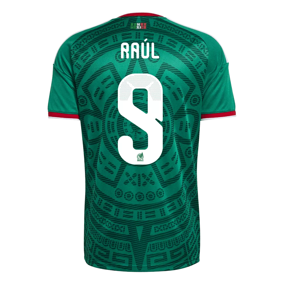 Raúl #9 Mexico Home Soccer Jersey World Cup 2026 - Image 3