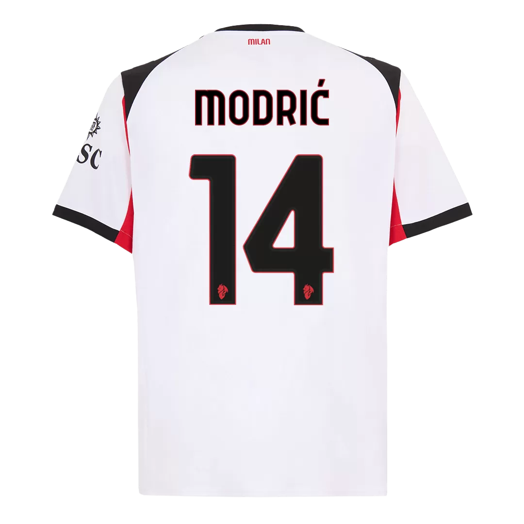 MODRIĆ #14 AC Milan Away Soccer Jersey 2025/26 - Image 3